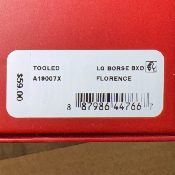 Patricia Nash Tan Leather Floral Pouch - Picture 8 of 8